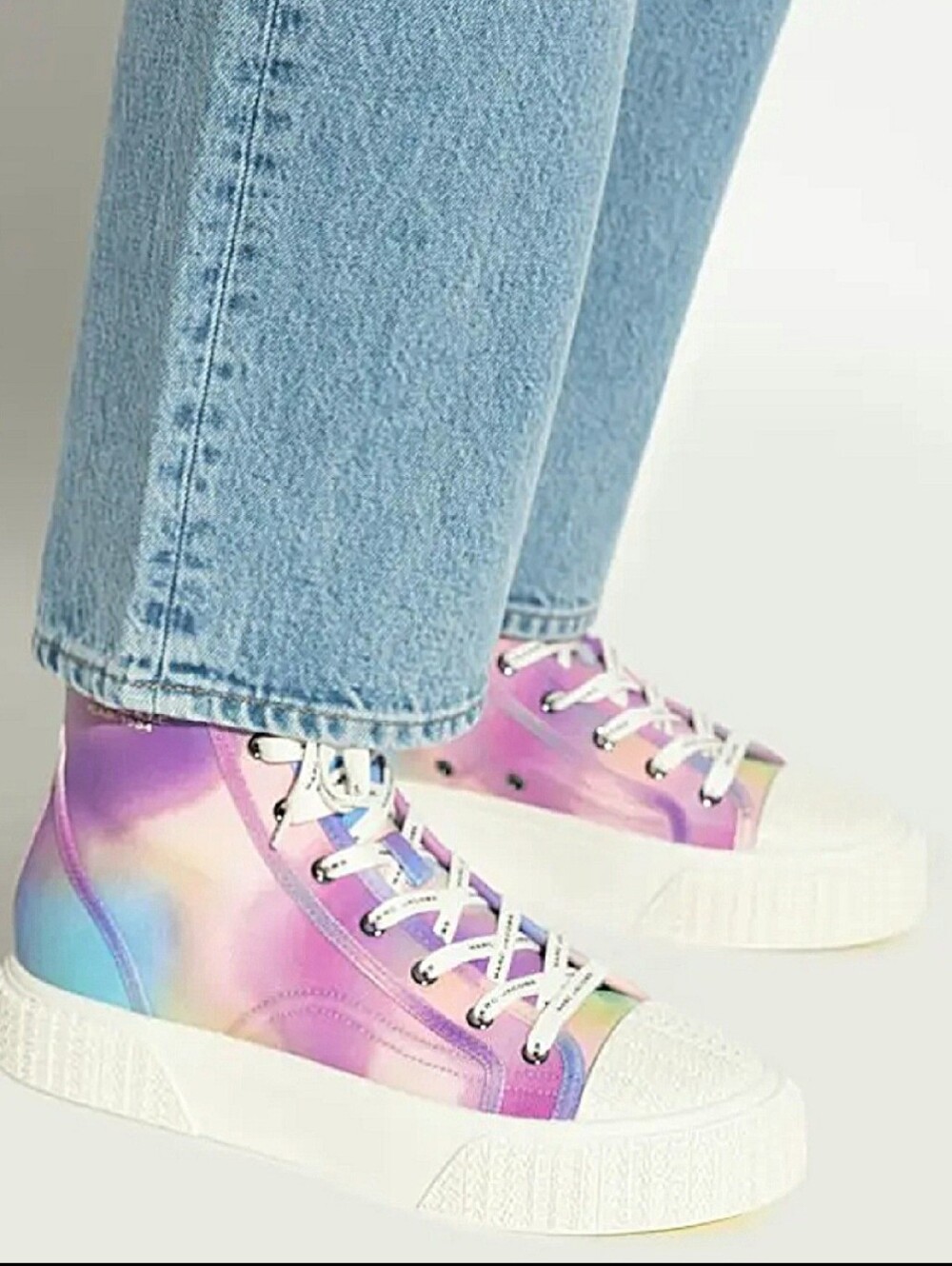 🩷NEW Marc Jacobs Airbrush Canvas Sneakers - Picture 2 of 13